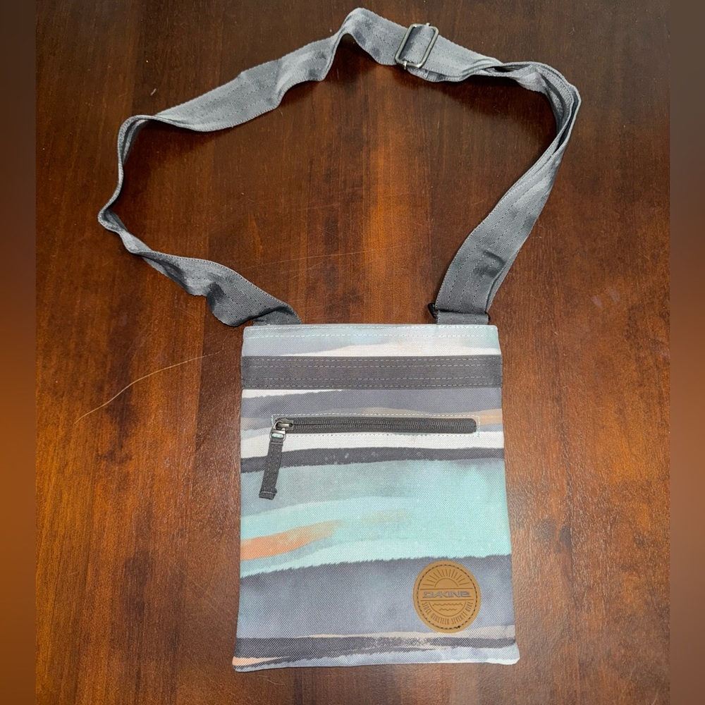 Dakine Jive Crossbody Bag Blue Grey Orange Outdoor